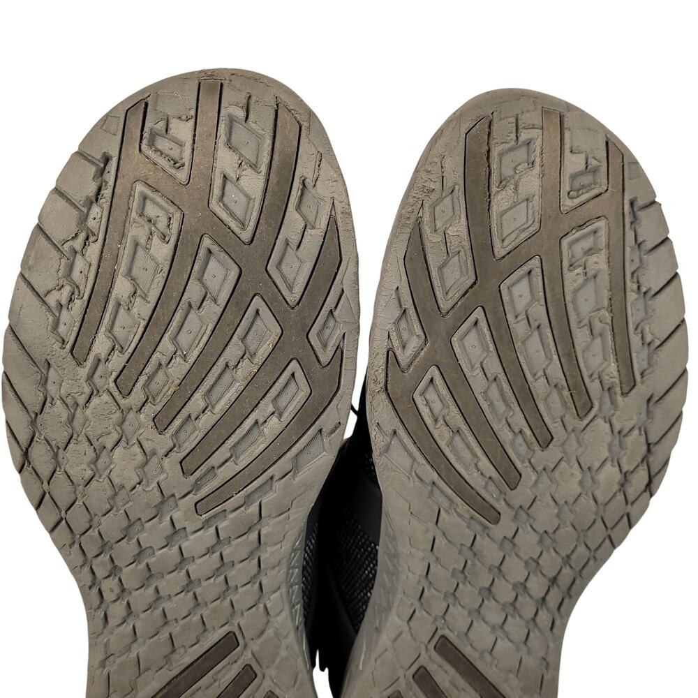 Hey Dude Axel Sox Mens 10 Carbon Black Slip On Sneakers Lightweight Minimalist - Picture 11 of 12